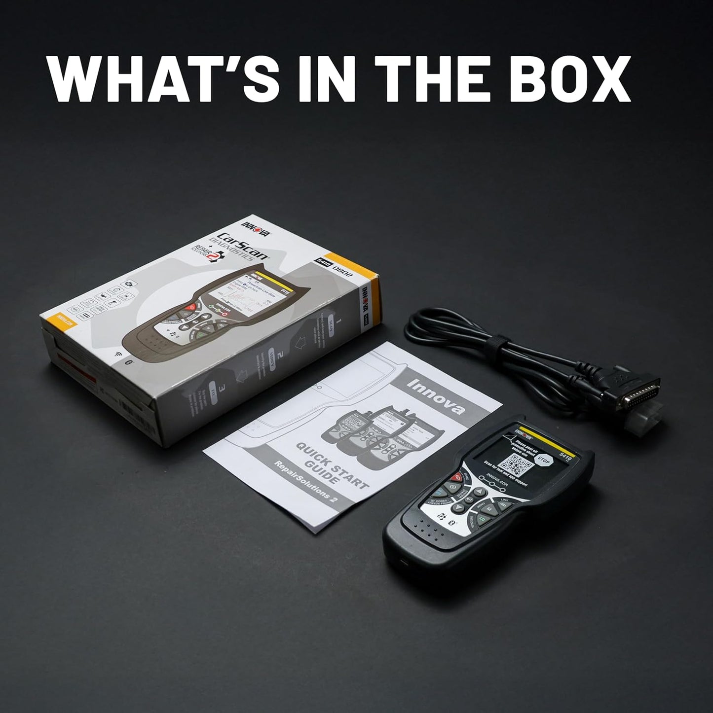 Innova 5410 OBD2 Diagnostic Scanner for Check Engine & ABS Diagnostics