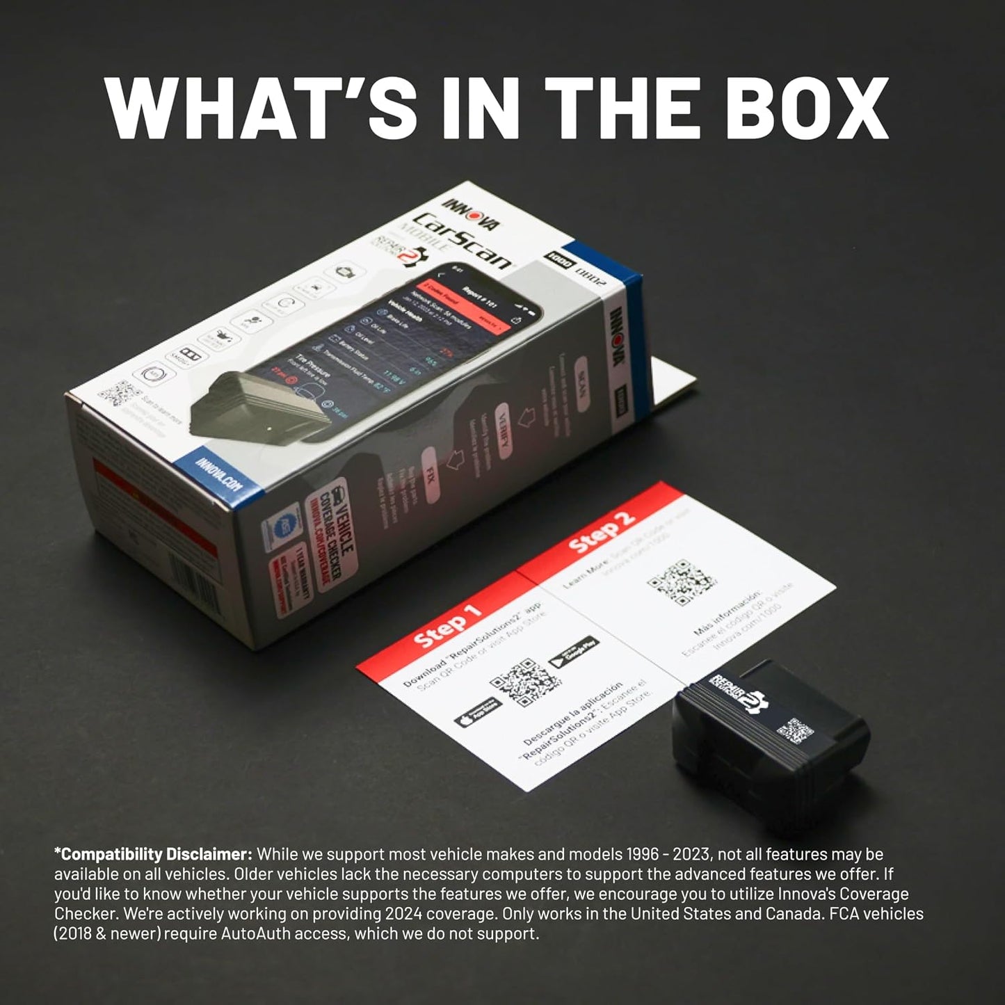 Innova 1000 OBD2 Diagnostic Scanner for Check Engine Light