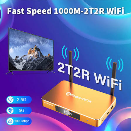 SuperBox S7 Prime 6K Smart Streaming Entertainment System