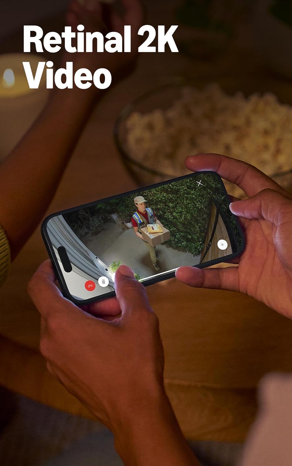 Ring Outdoor Battery Cam Plus 2K Wireless Security Camera