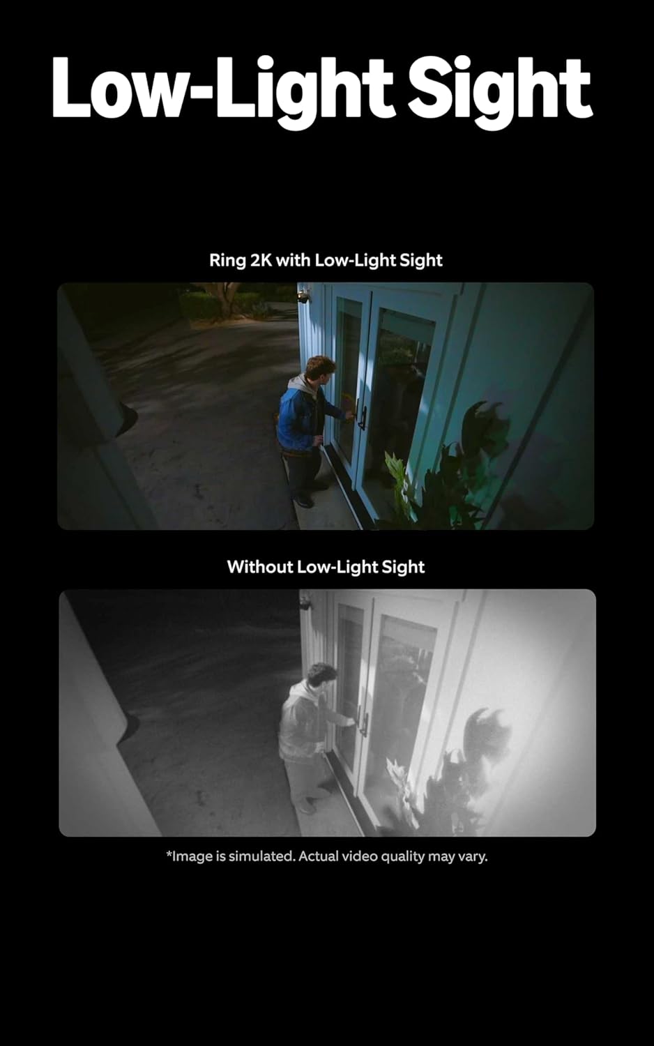 Ring Outdoor Battery Cam Plus 2K Wireless Security Camera