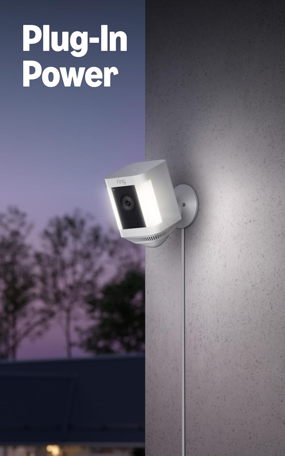 Ring Spotlight Cam Plus Battery Outdoor Security Camera