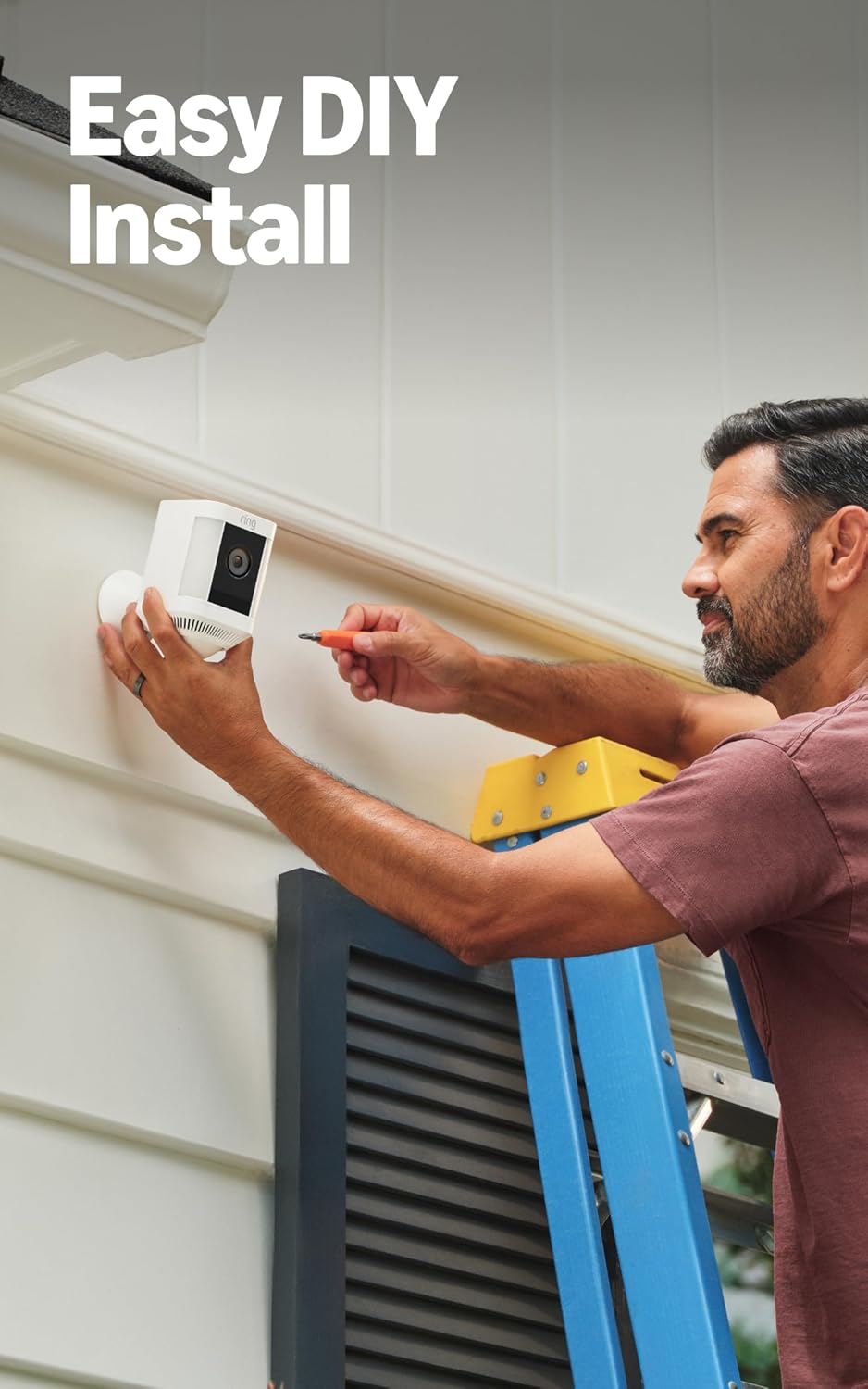 Ring Spotlight Cam Plus Battery Outdoor Security Camera