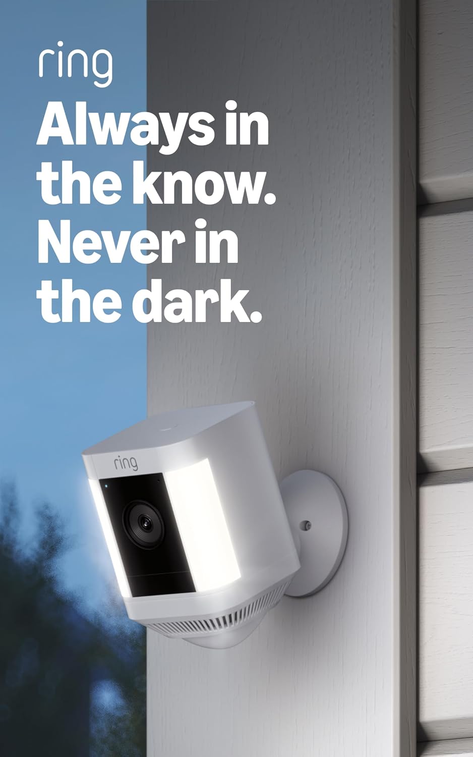 Ring Spotlight Cam Plus Battery Outdoor Security Camera