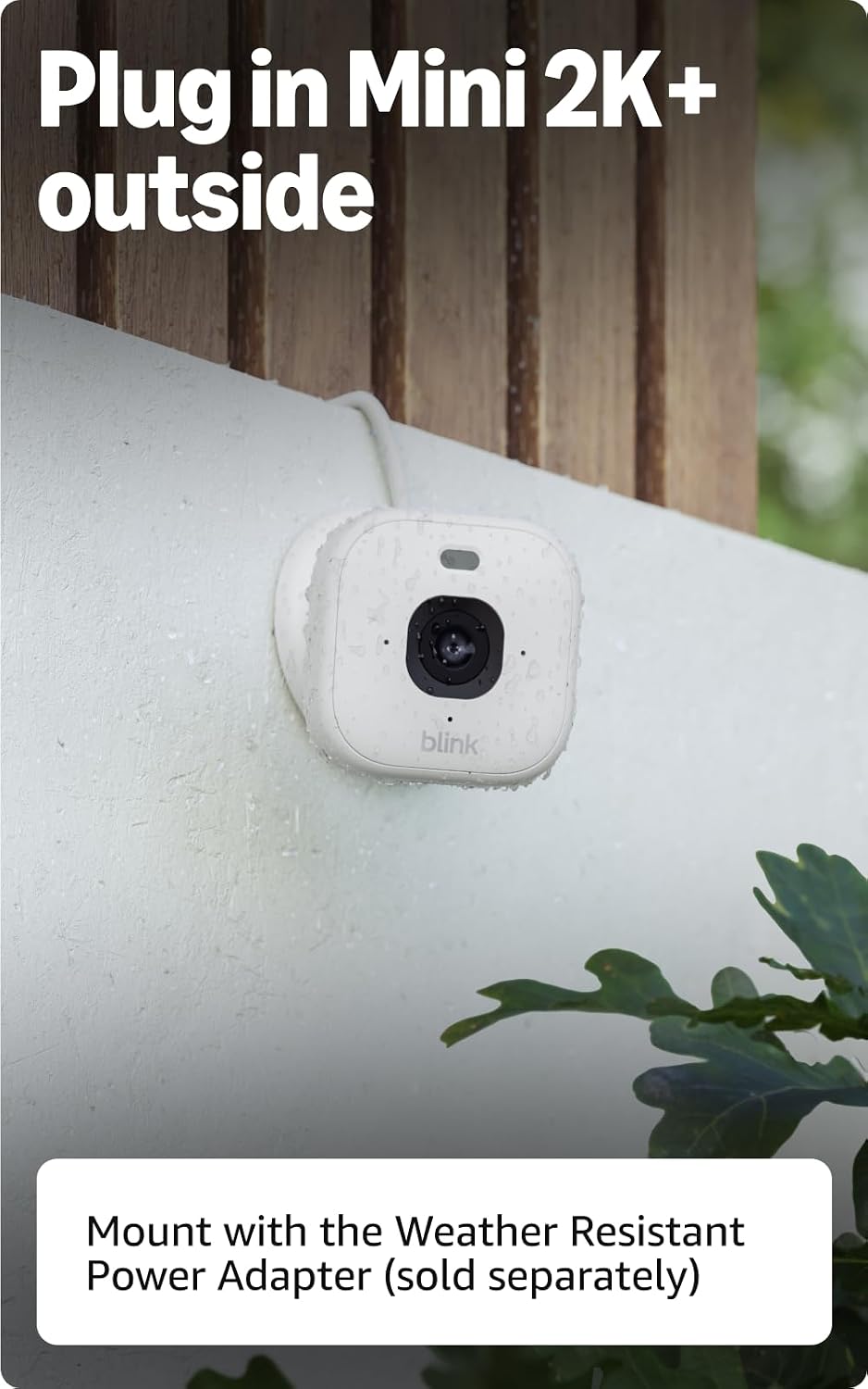 Blink Mini 2K Indoor/Outdoor Smart Security Camera | 2 Pack