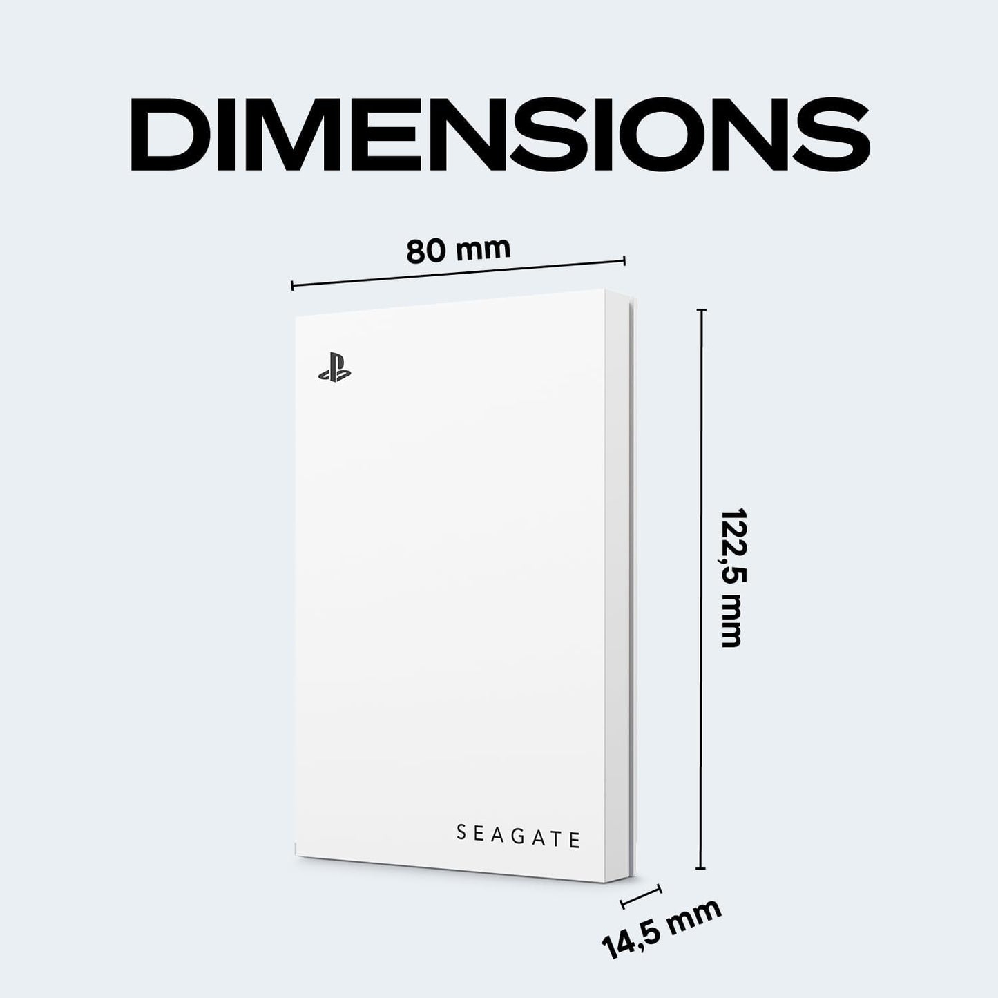 Seagate 2TB Game Drive SSD for PS5 High-Speed External Storage