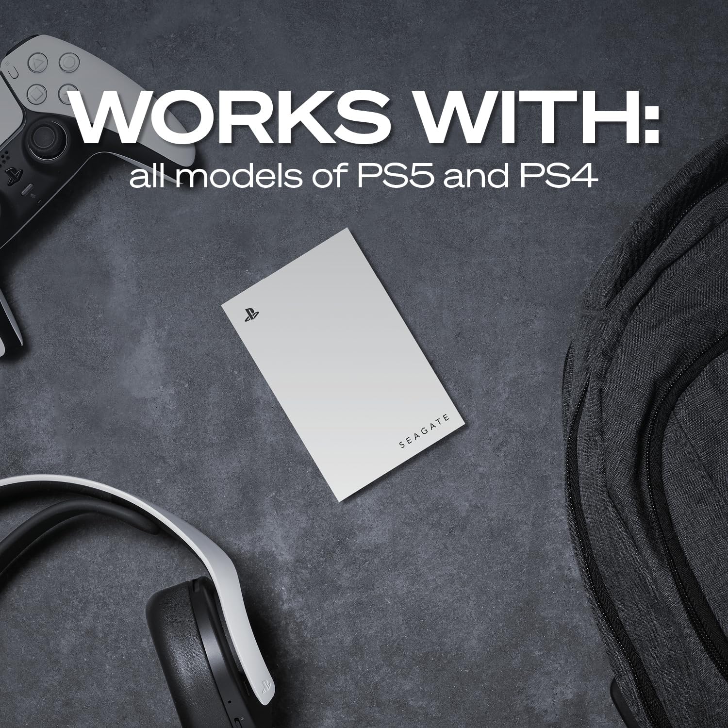 Seagate 2TB Game Drive SSD for PS5 High-Speed External Storage