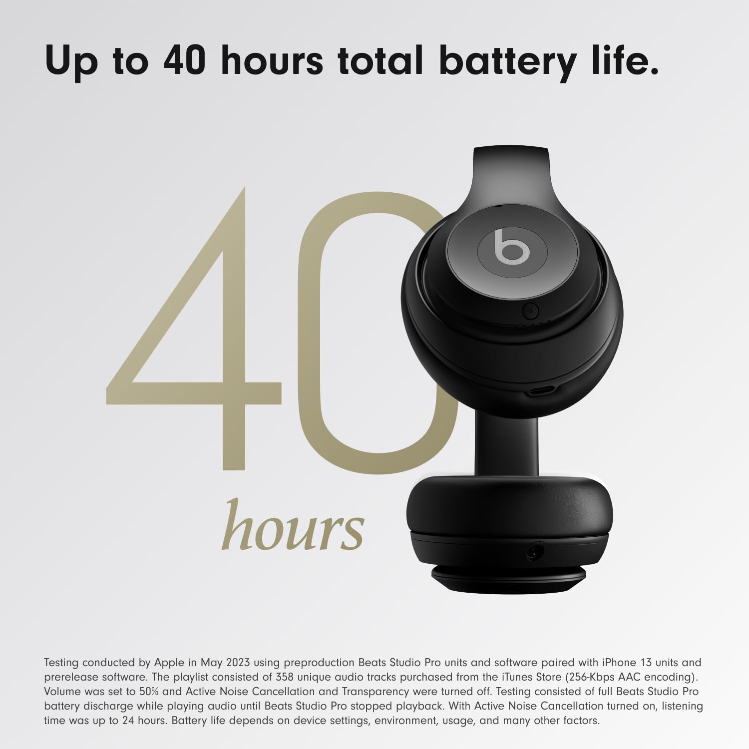 Beats Studio Pro Wireless Headphones with Active Noise Cancelling