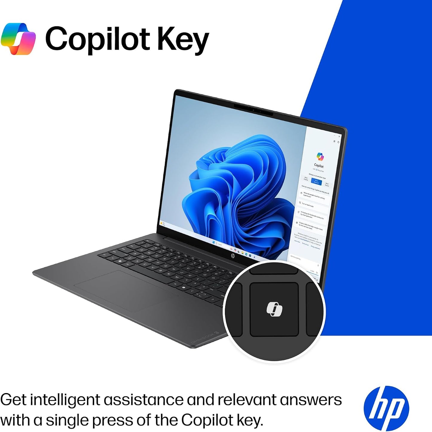 HP OmniBook 3 Touchscreen Laptop – Powerful & Portable