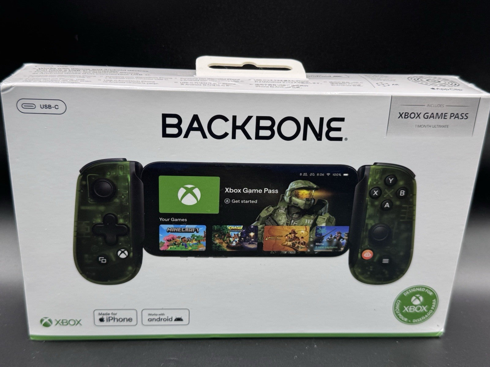 Backbone One Xbox Edition Mobile Gaming Controller for Xbox and Cloud Gaming