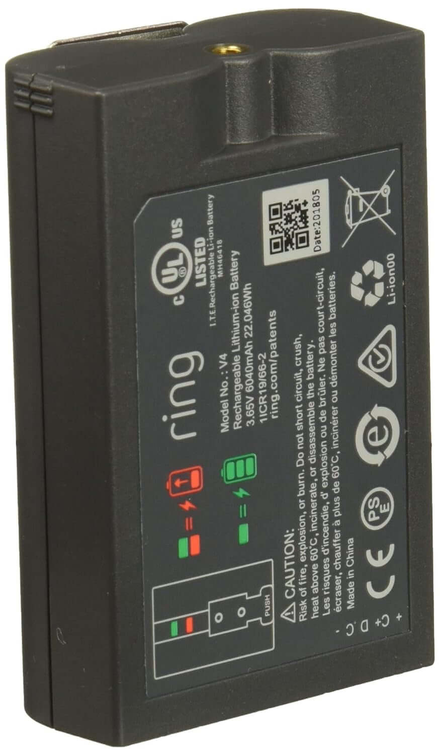 Ring Rechargeable Quick Release Battery Pack – Fast Swap Power