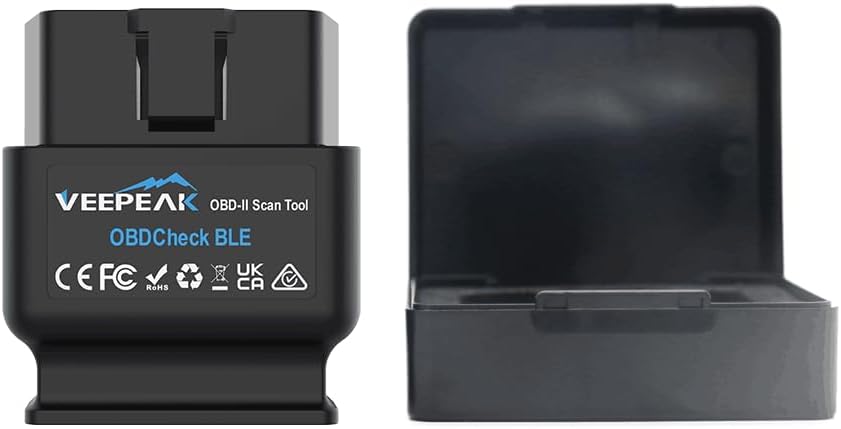 VeePeak BLE Bluetooth OBD II Diagnostic Scan Tool for iOS