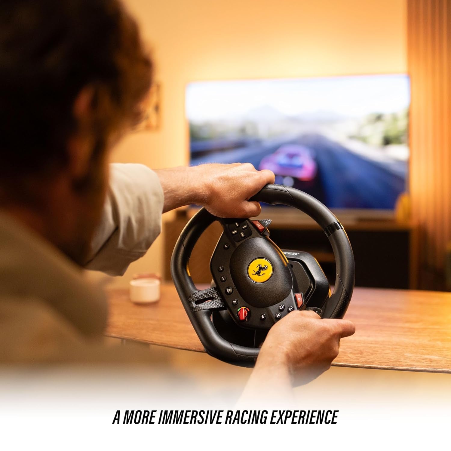 Thrustmaster T98 Ferrari 296 GTB Racing Wheel | PS5, PS4 & PC