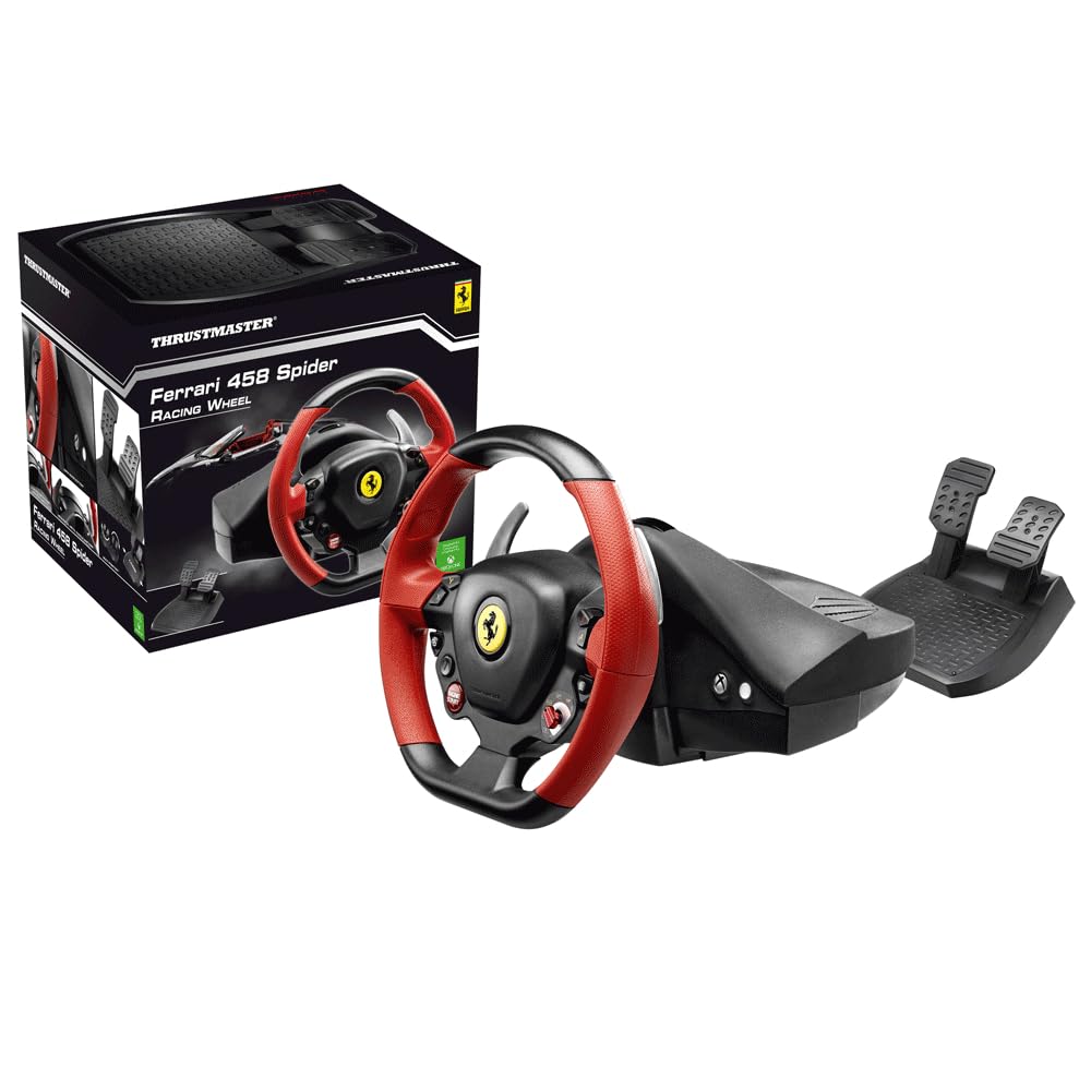 ThrustMaster Ferrari 458 Spider Racing Wheel - Xbox Series X/S & One 