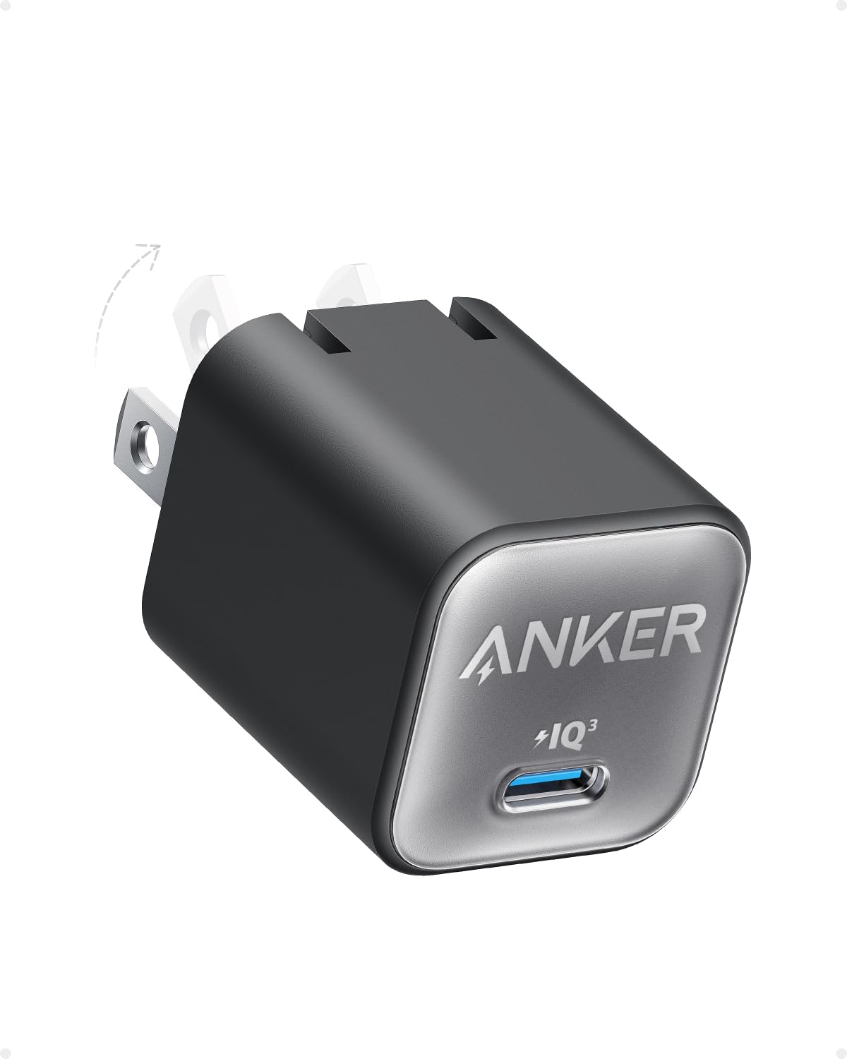 Anker Nano Phone Charger Fast Compact USB-C Wall Charger