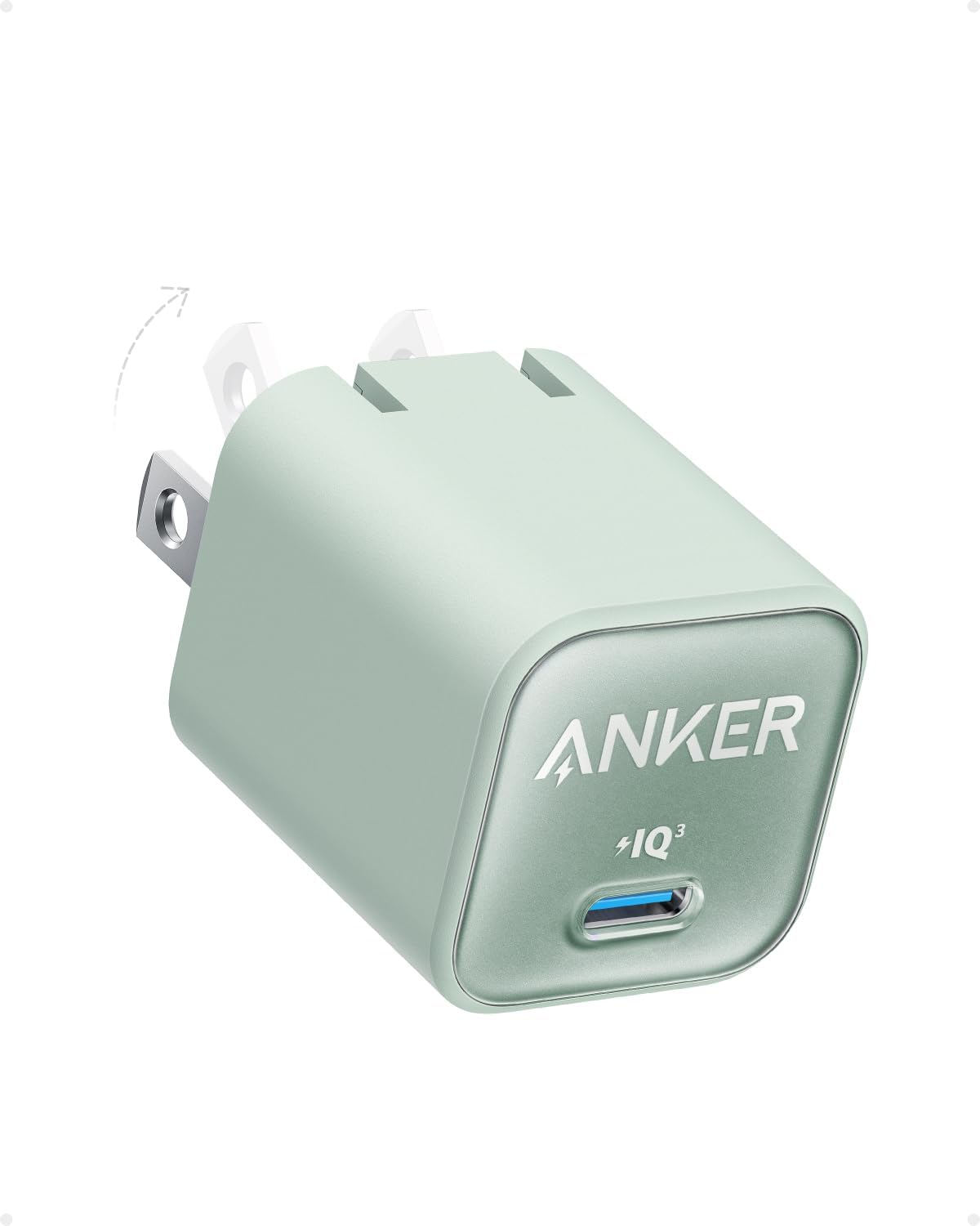 Anker Nano Phone Charger Fast Compact USB-C Wall Charger