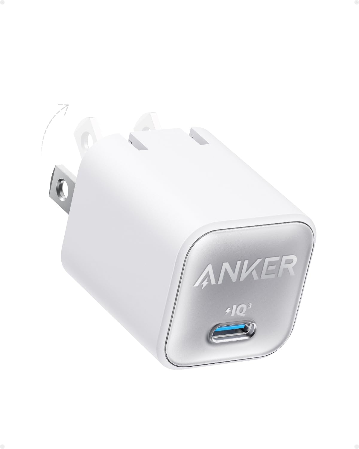 Anker Nano Phone Charger Fast Compact USB-C Wall Charger