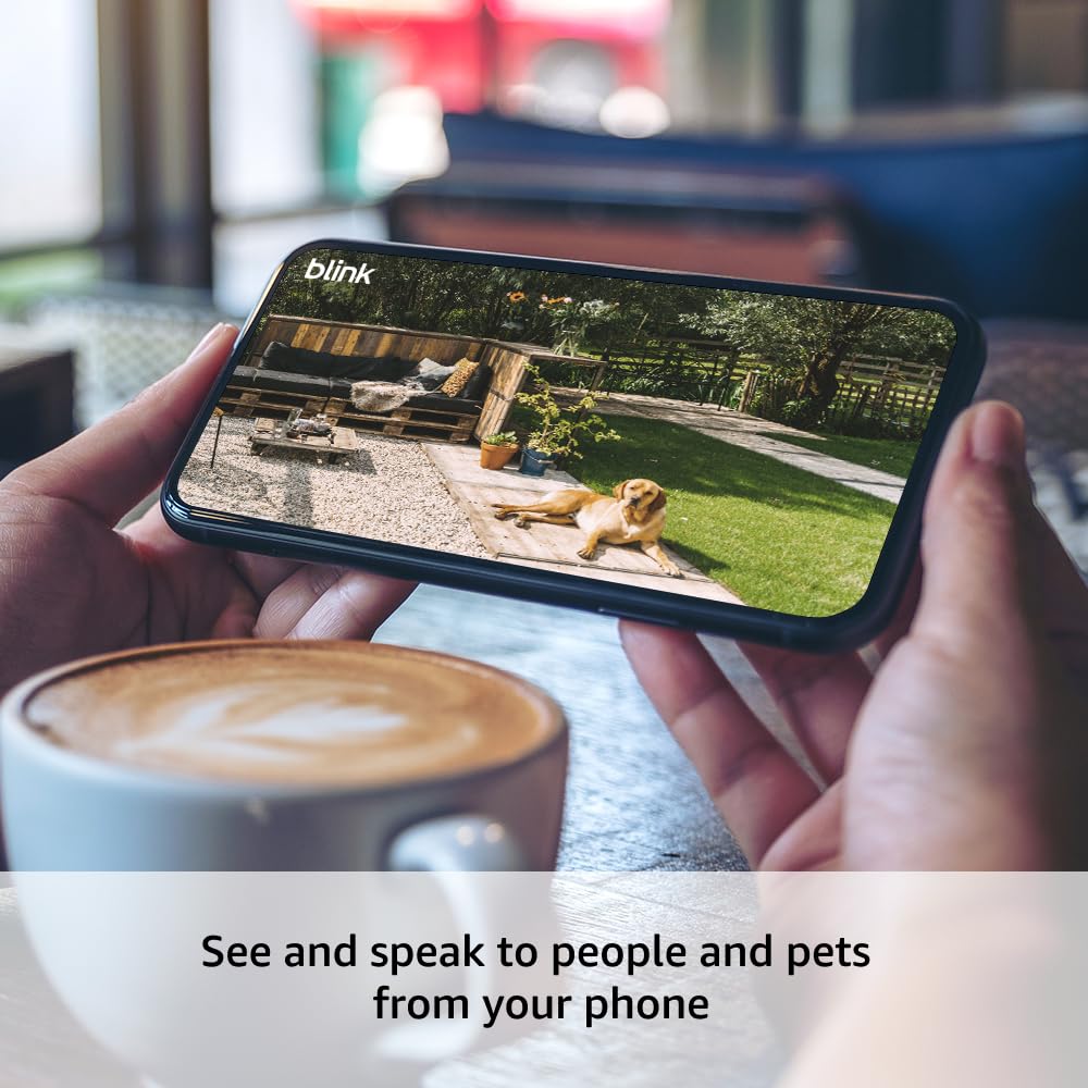 Blink Outdoor 4 Wireless Smart Security Camera - 1080P HD Day & Infrared Night View - Sync Module Core Included