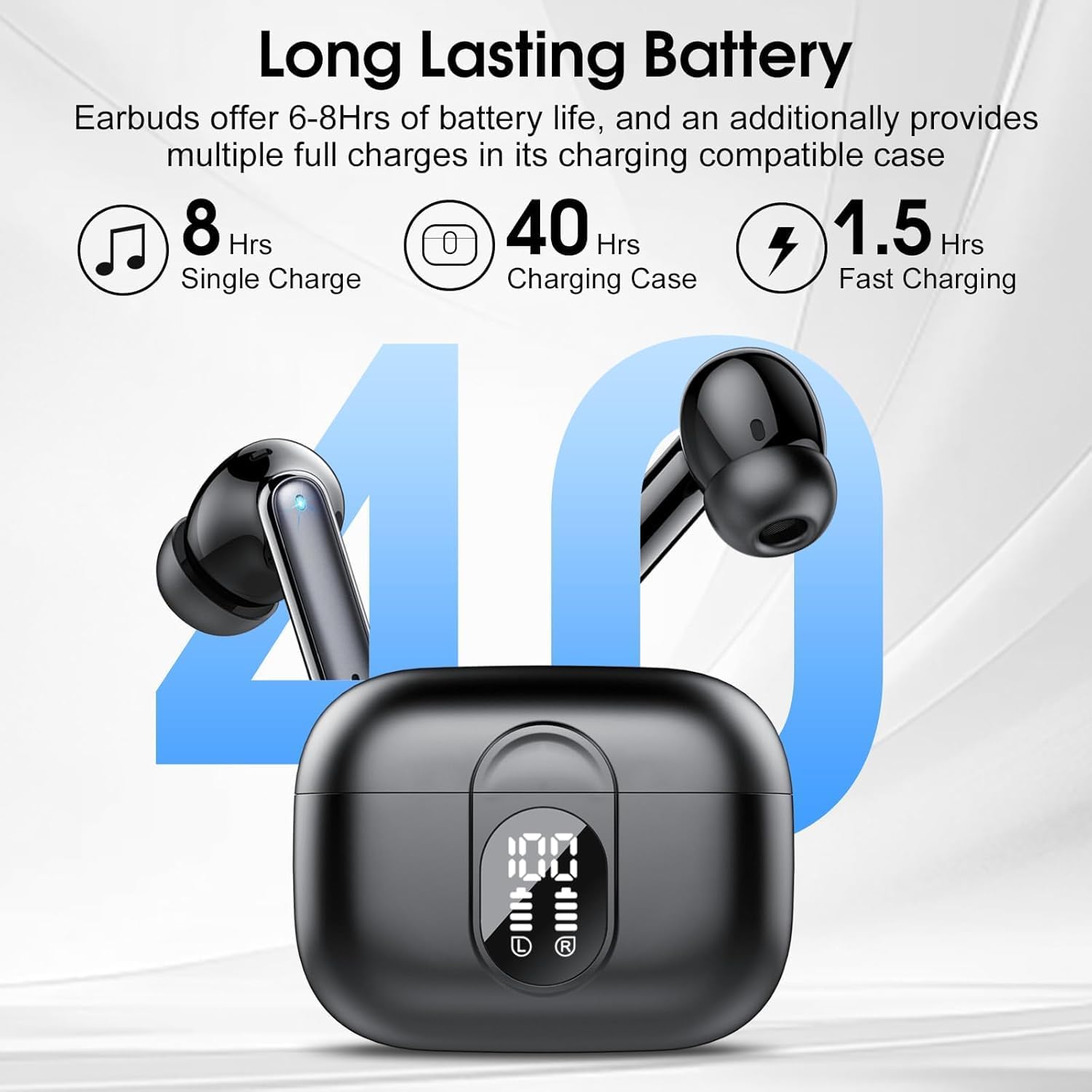 AI Language Translation Earbuds with Real-Time Voice Translator