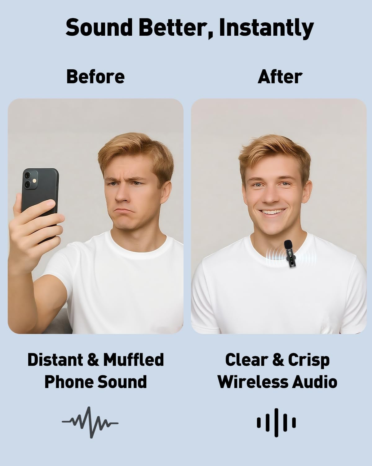 GoorDik Lavalier Mini Microphone for Content Creators