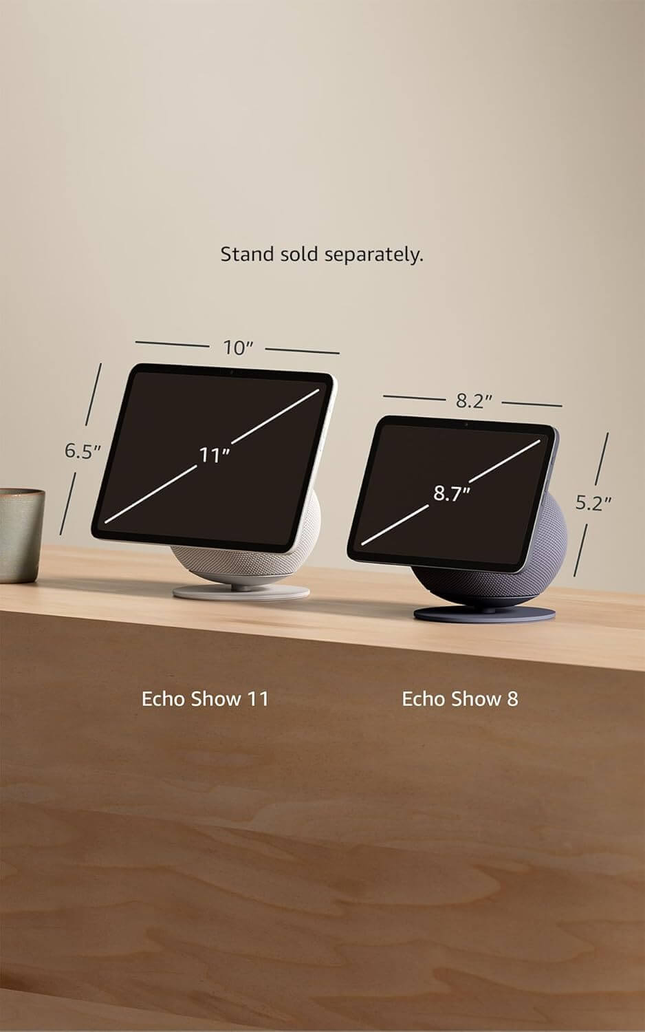 Echo Show 8 Smart Display with Alexa HD Touchscreen