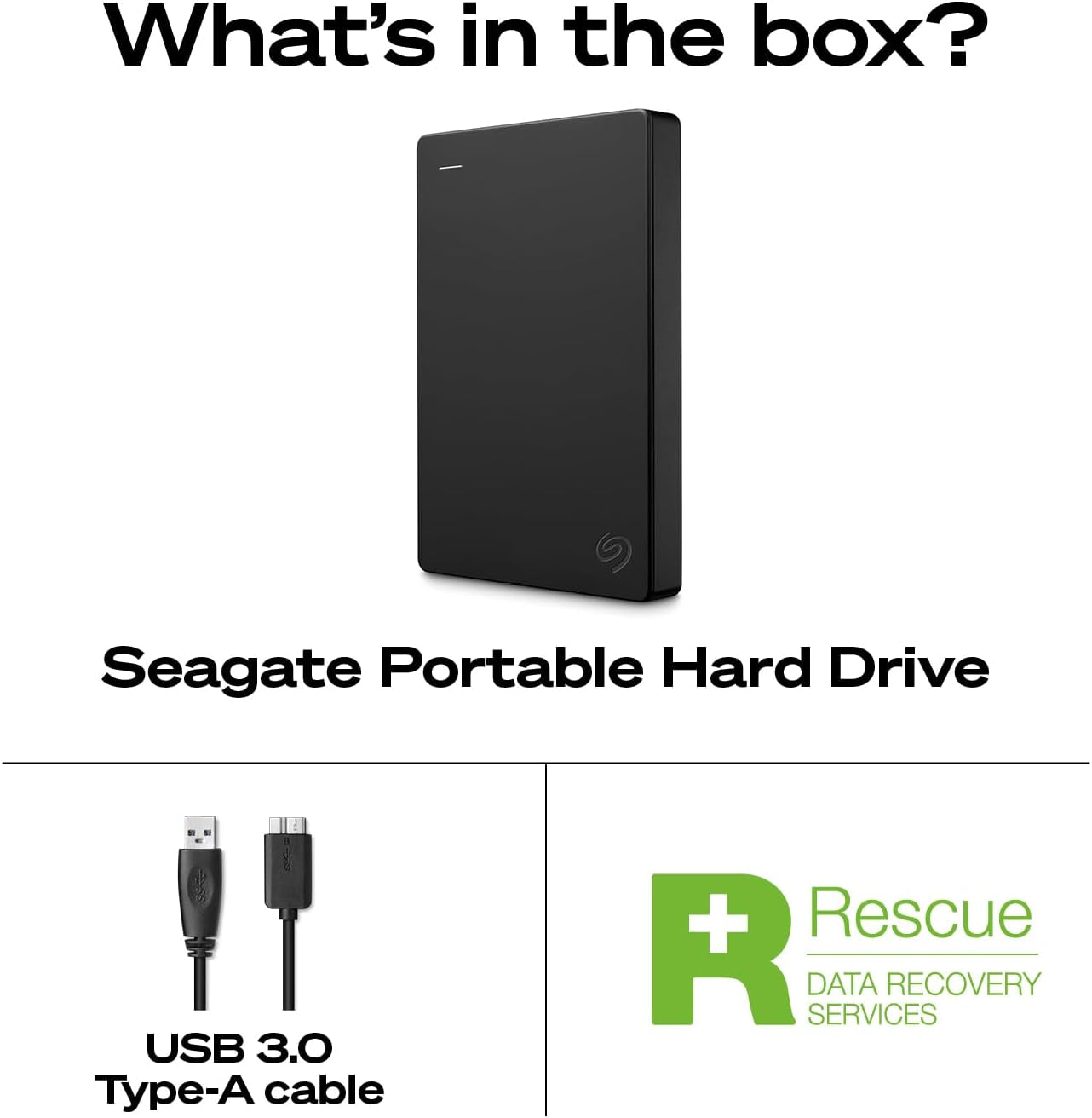Seagate Portable External Hard Drive USB 3.0 Storage