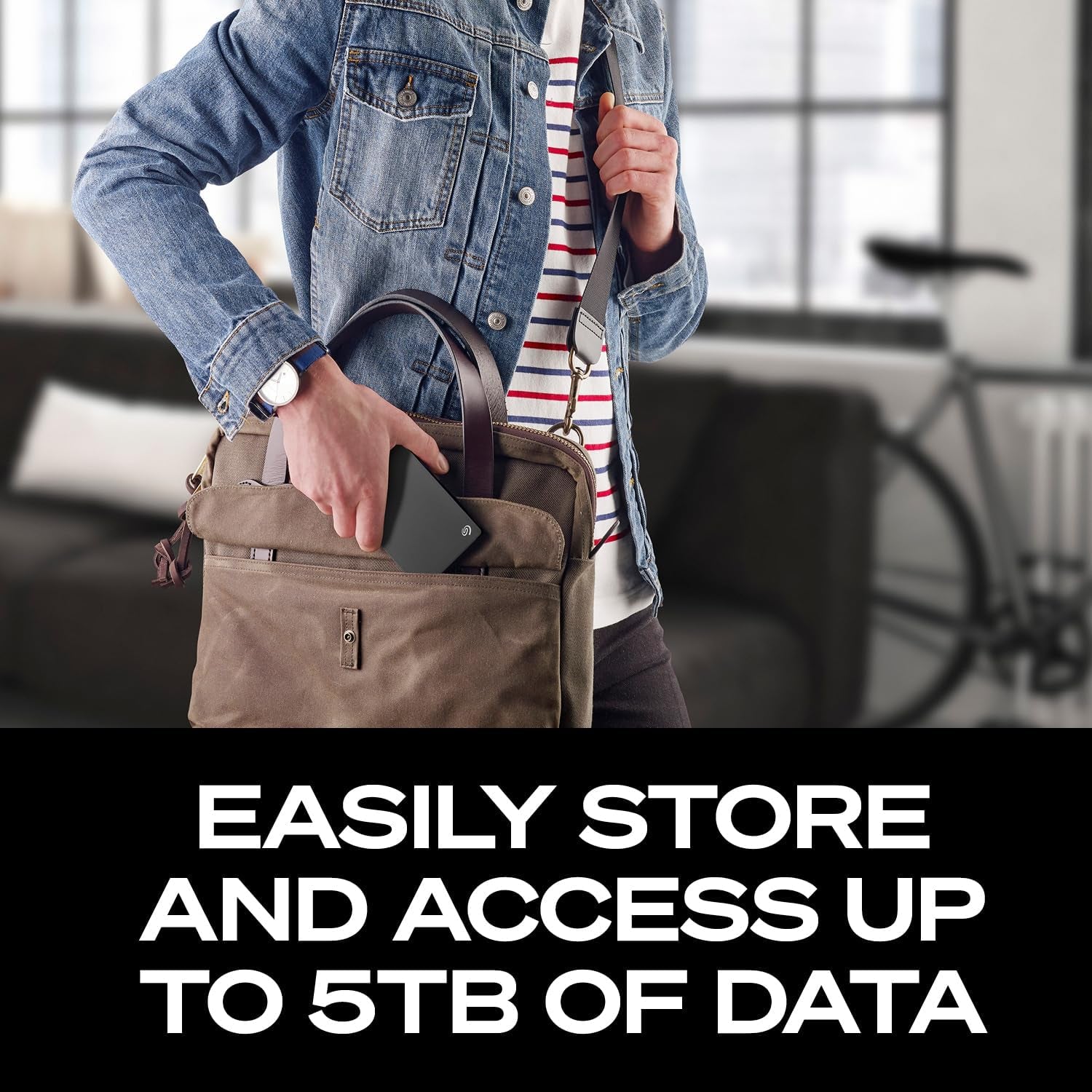 Seagate Portable External Hard Drive USB 3.0 Storage