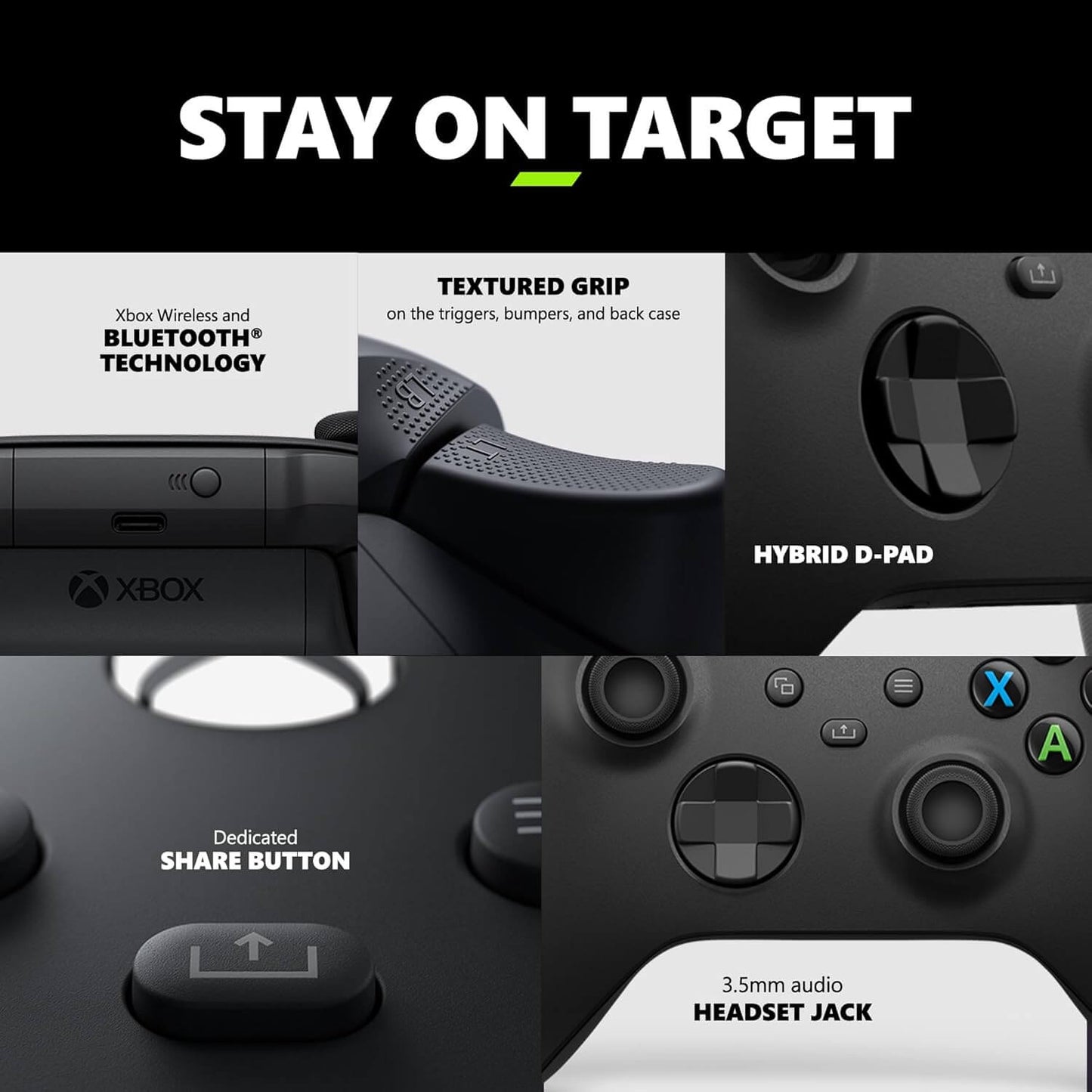 Xbox Wireless Gaming Controller – Precision & Comfort