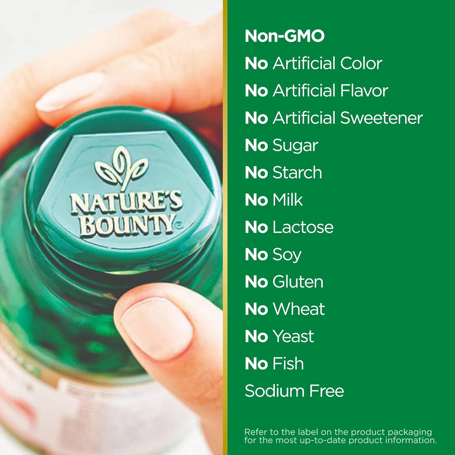 Nature's Bounty Lutein Soft Gels - Eye Health Supplements & Vitamins - Supports Vision Health - 40 Mg