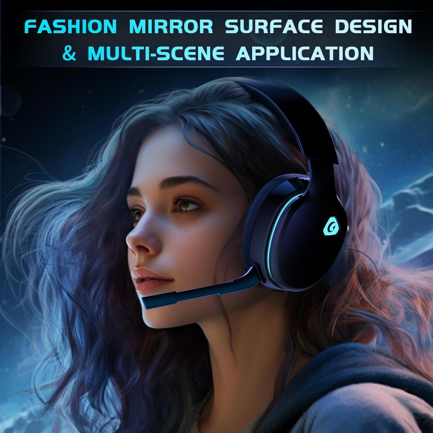 GTheos Captain 300 Wireless Gaming Headphones