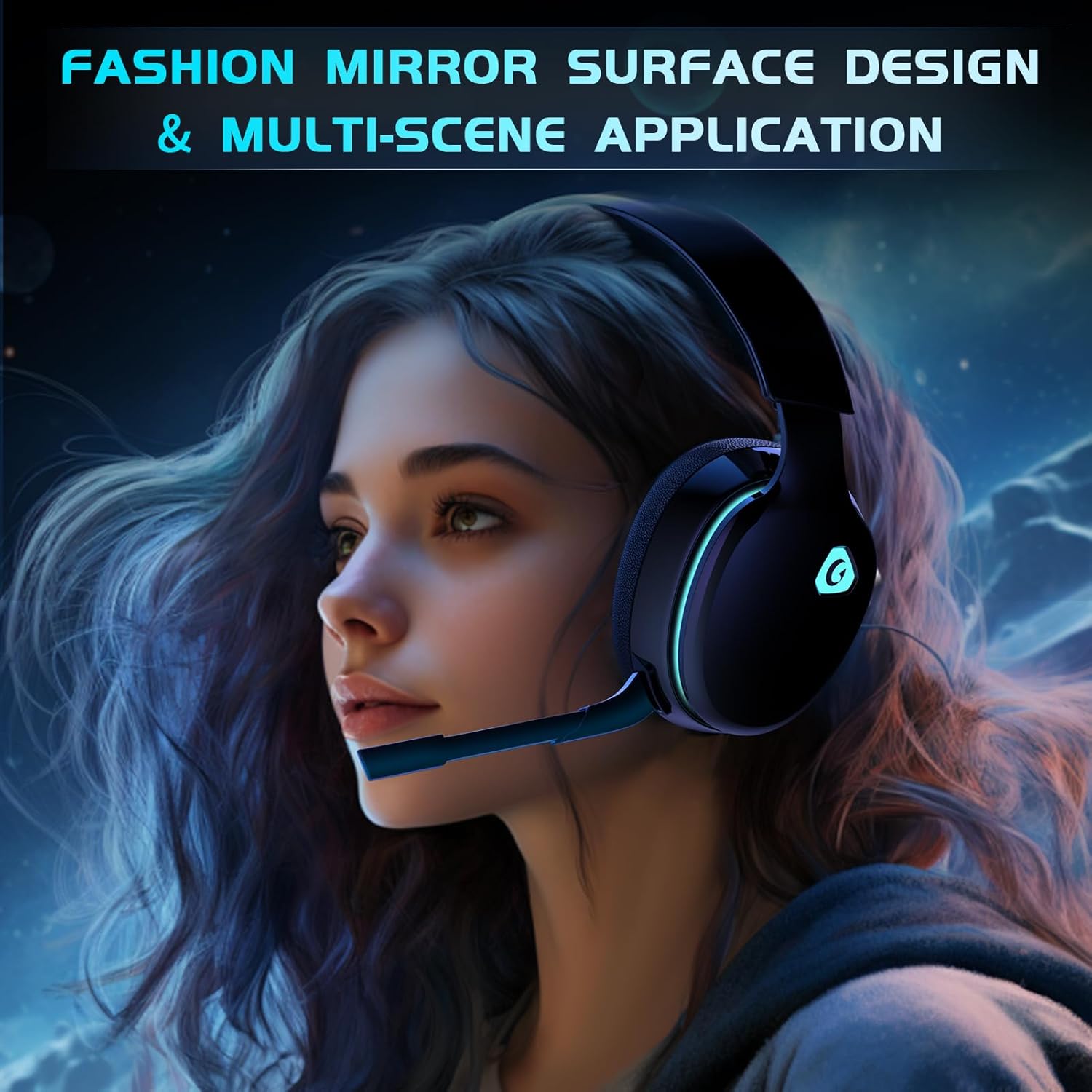 GTheos Captain 300 Wireless Gaming Headphones