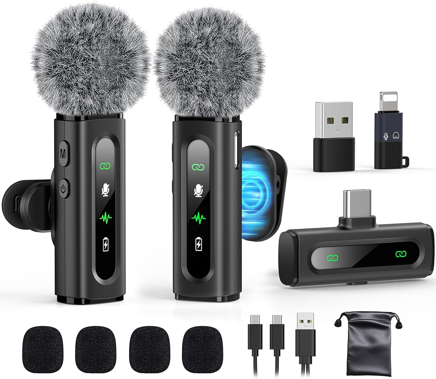 GoorDik Lavalier Mini Microphone for Content Creators