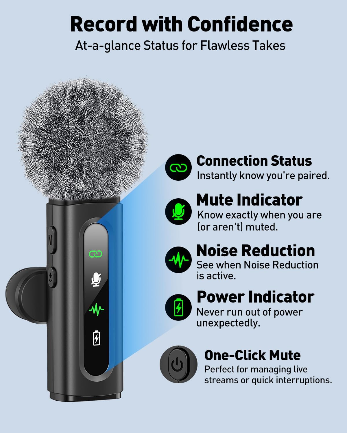 GoorDik Lavalier Mini Microphone for Content Creators