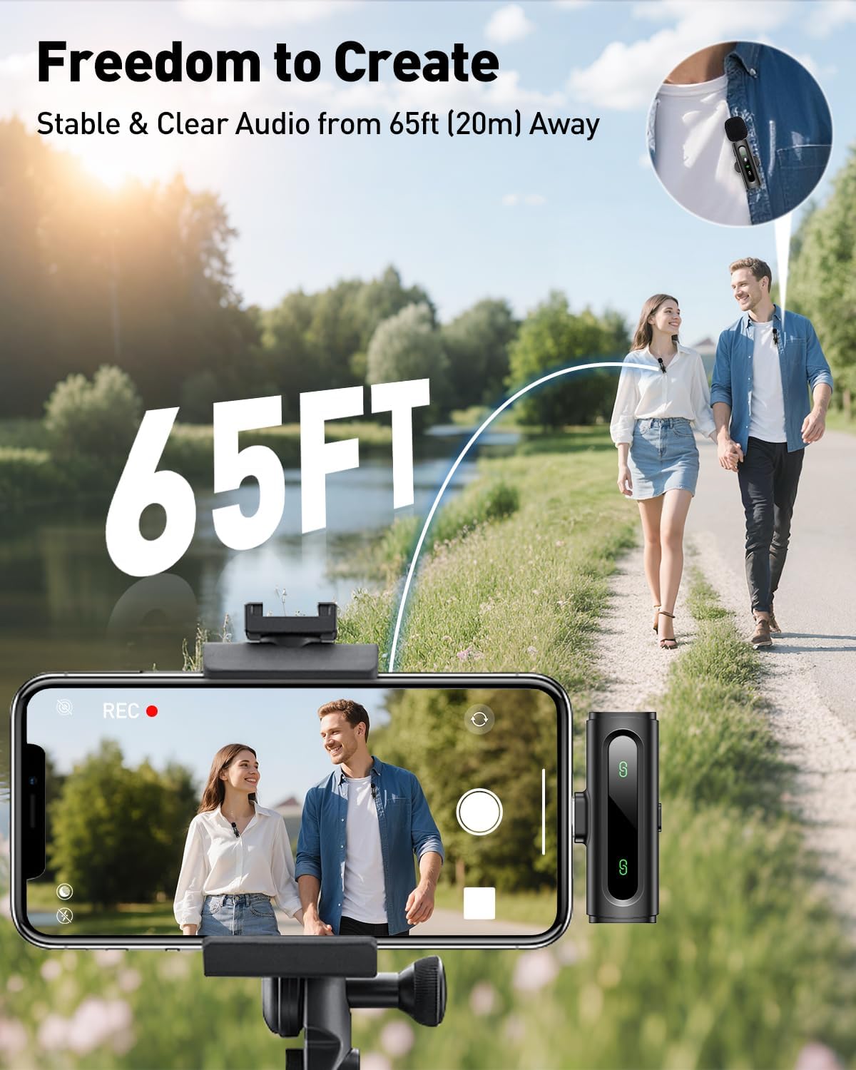 GoorDik Lavalier Mini Microphone for Content Creators