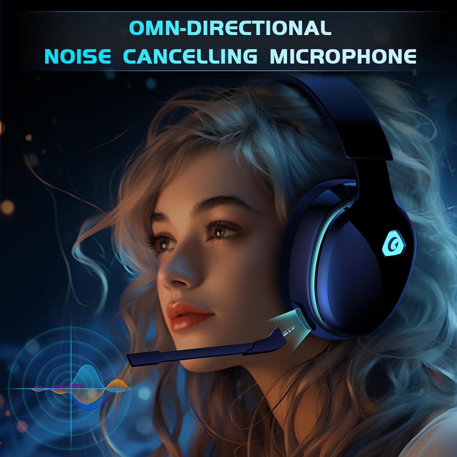 GTheos Captain 300 Wireless Gaming Headphones
