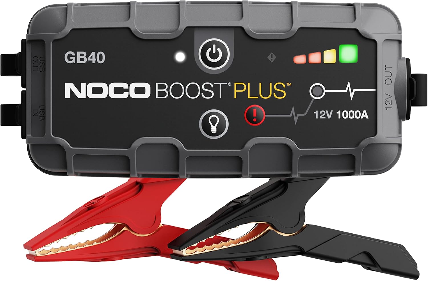 NOCO Boost Plus GB40: 1000A UltraSafe Portable Lithium Jump Starter
