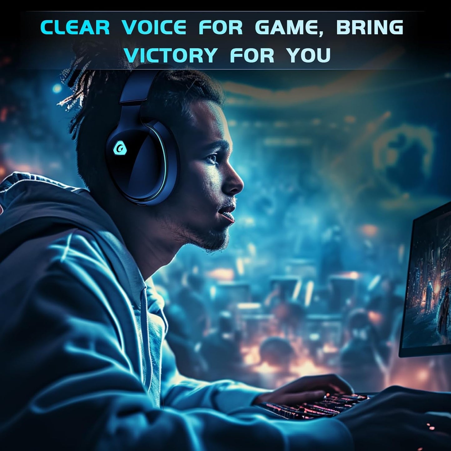 GTheos Captain 300 Wireless Gaming Headphones