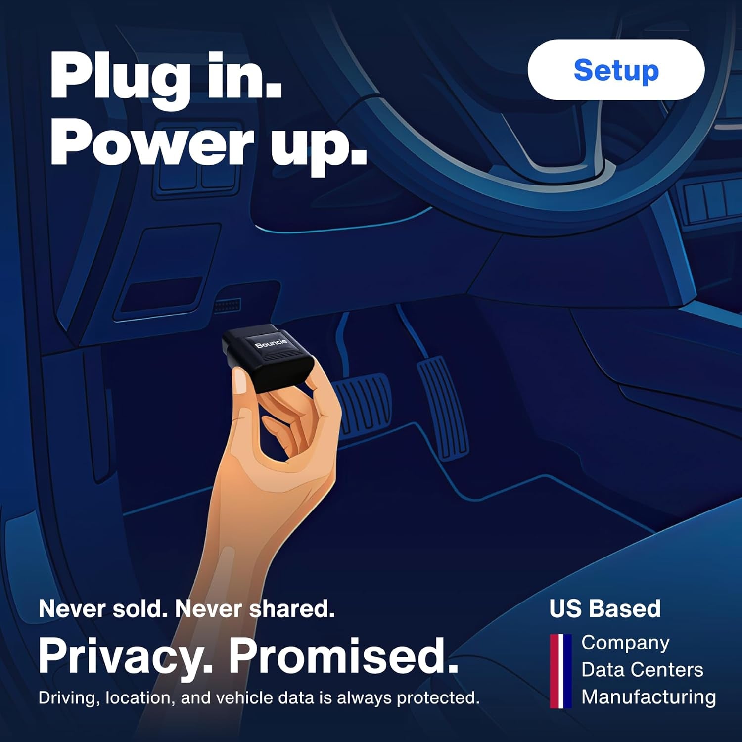 Bouncie 4G GPS Vehicle Tracker – Real-Time Car Tracking