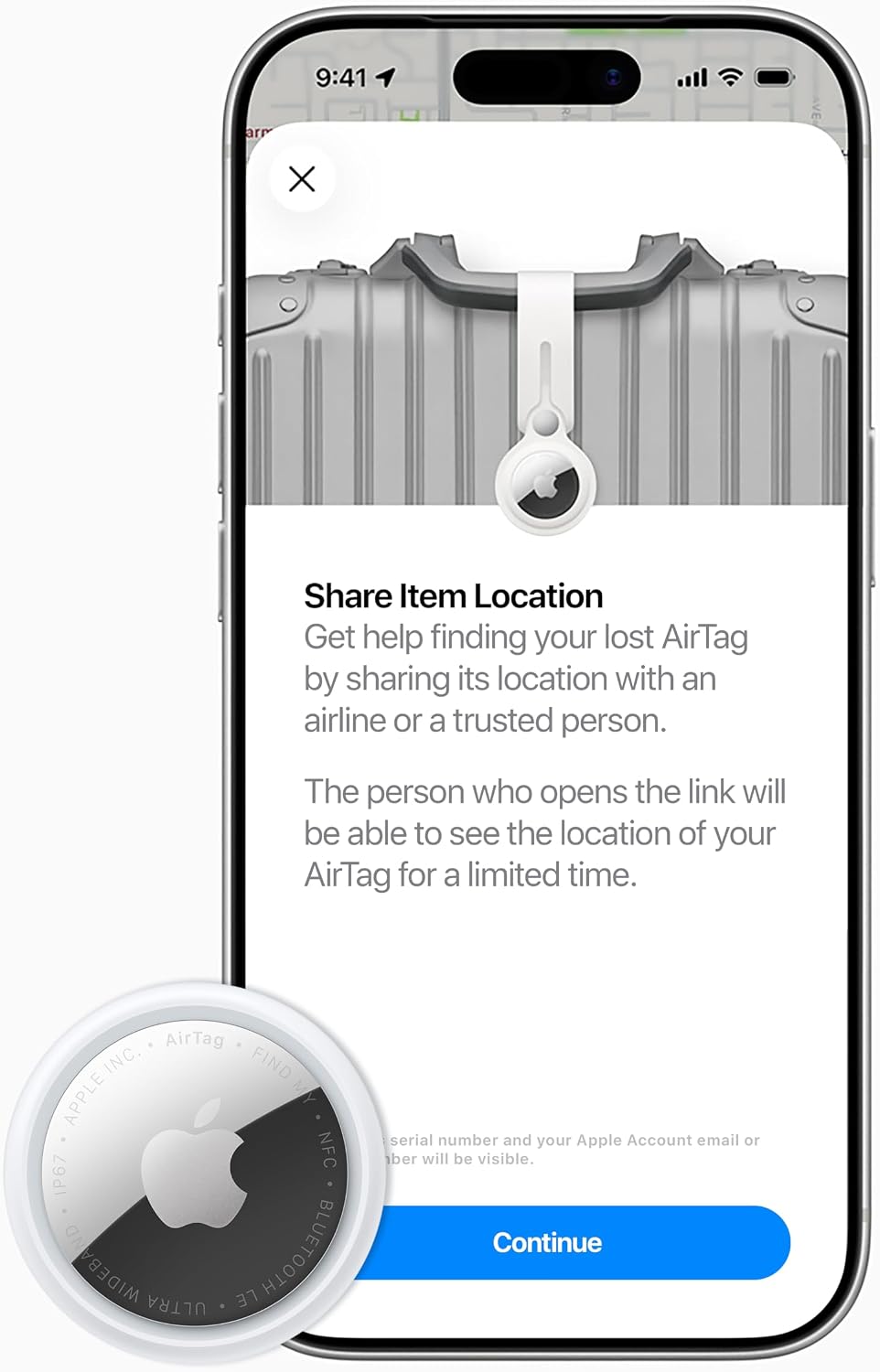 Apple AirTag tracker