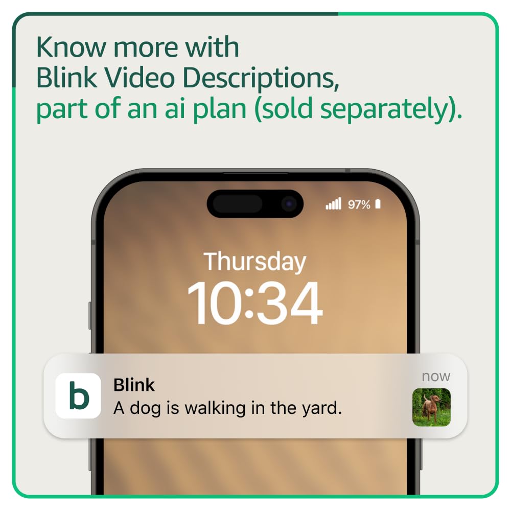 Blink Video Doorbell Wireless HD Smart Home Security Camera