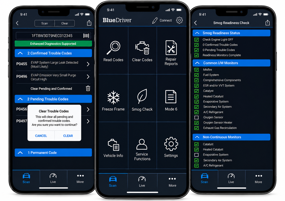 BlueDriver Pro Next-Gen OBD2 Scanner for Car Diagnostics