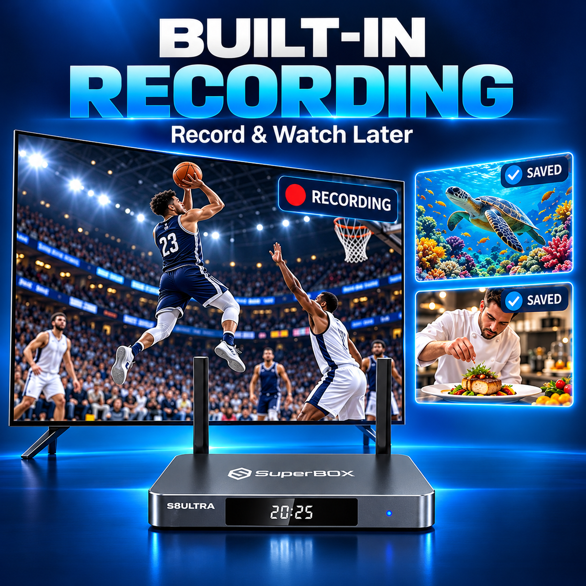 SuperBox S8 Ultra 128GB 4K Streaming Media Player