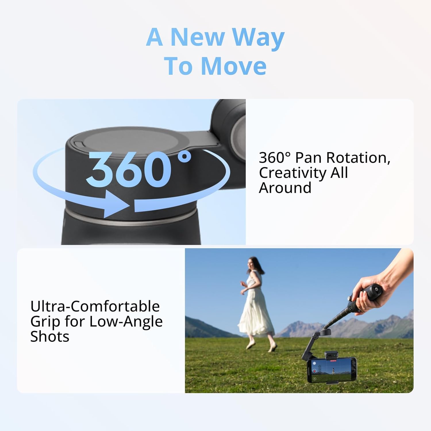 DJI Osmo Mobile 8 Advanced Tracking Gimbal Stabilizer