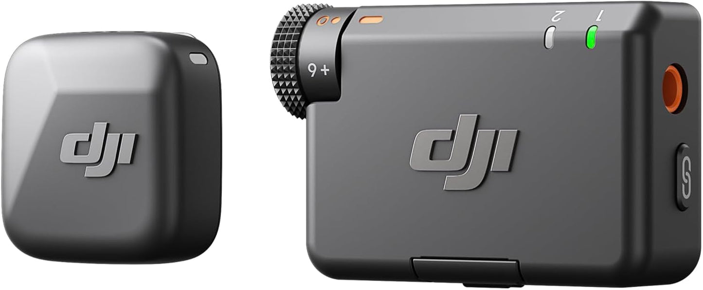 DJI Mic Mini Wireless Lavalier Microphone for Clear Audio