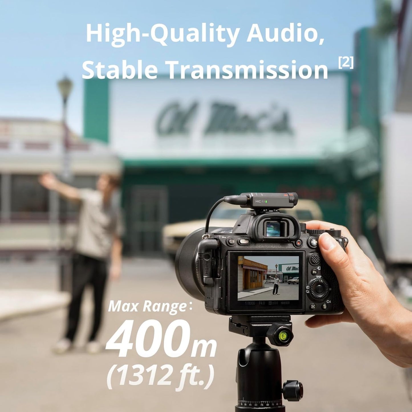 DJI Mic Mini Wireless Lavalier Microphone for Clear Audio