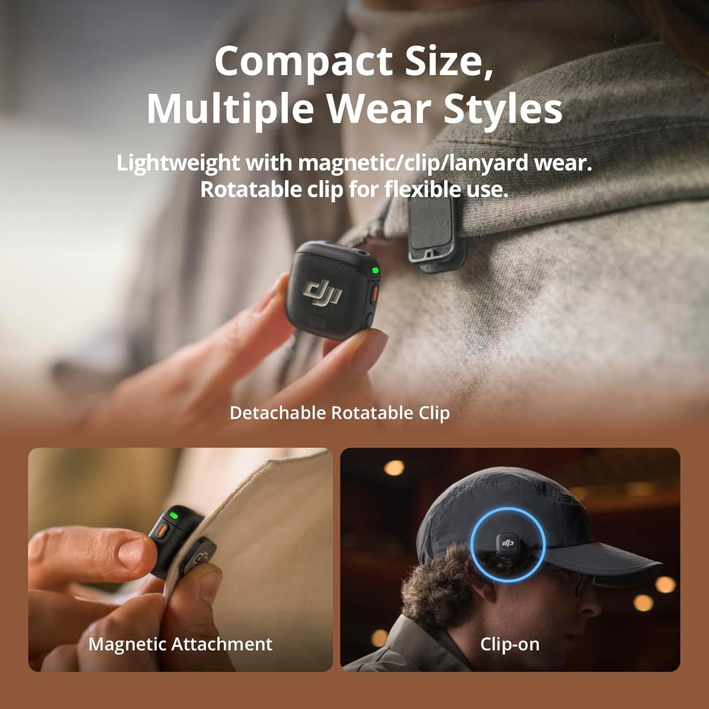 DJI Mic 3 Wireless Microphone System for Content Creators