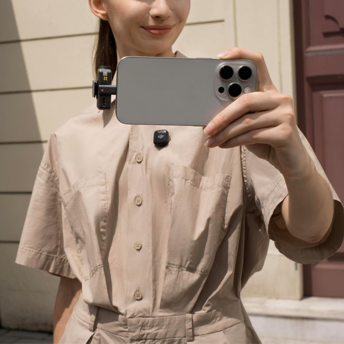 DJI Mic Mini Wireless Lavalier Microphone for Clear Audio