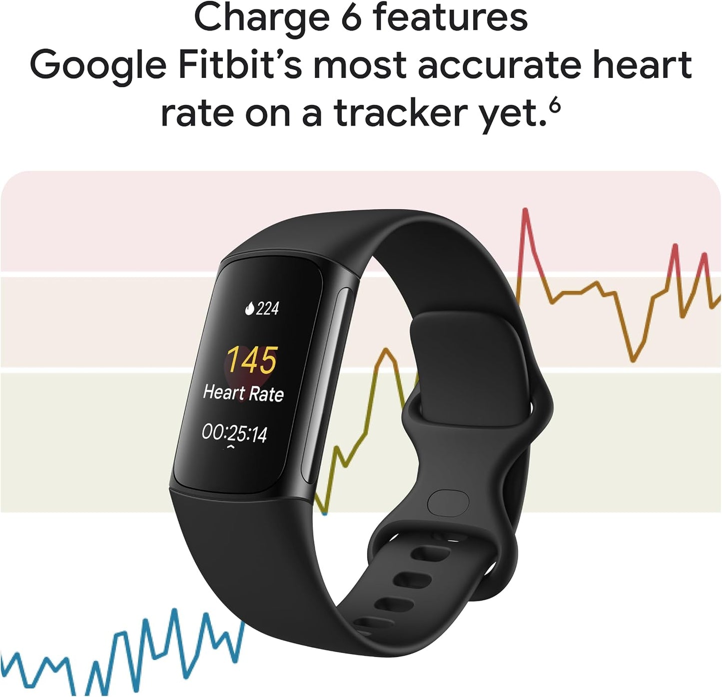 Fitbit Charge 6 Advanced Health & Fitness Smartwatch