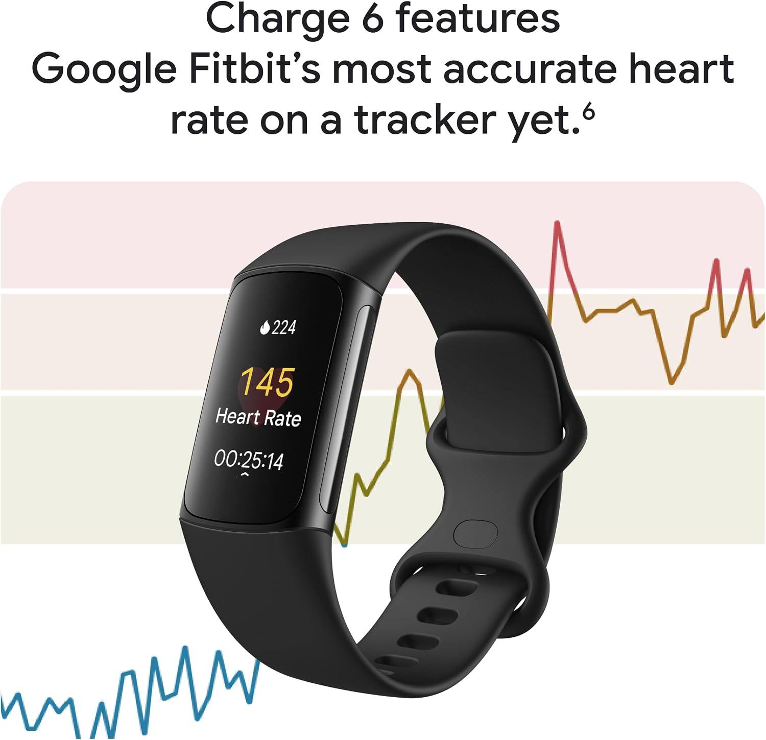 Fitbit Charge 6 Advanced Health & Fitness Smartwatch