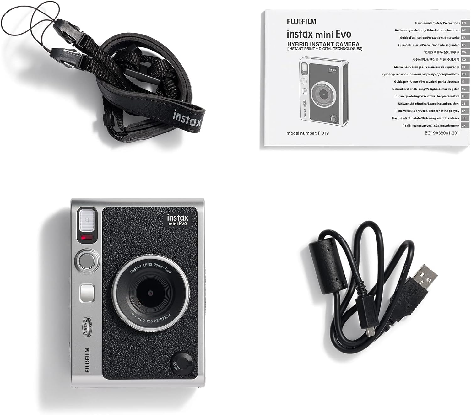 Fujifilm Instax Mini Evo Hybrid Instant Camera